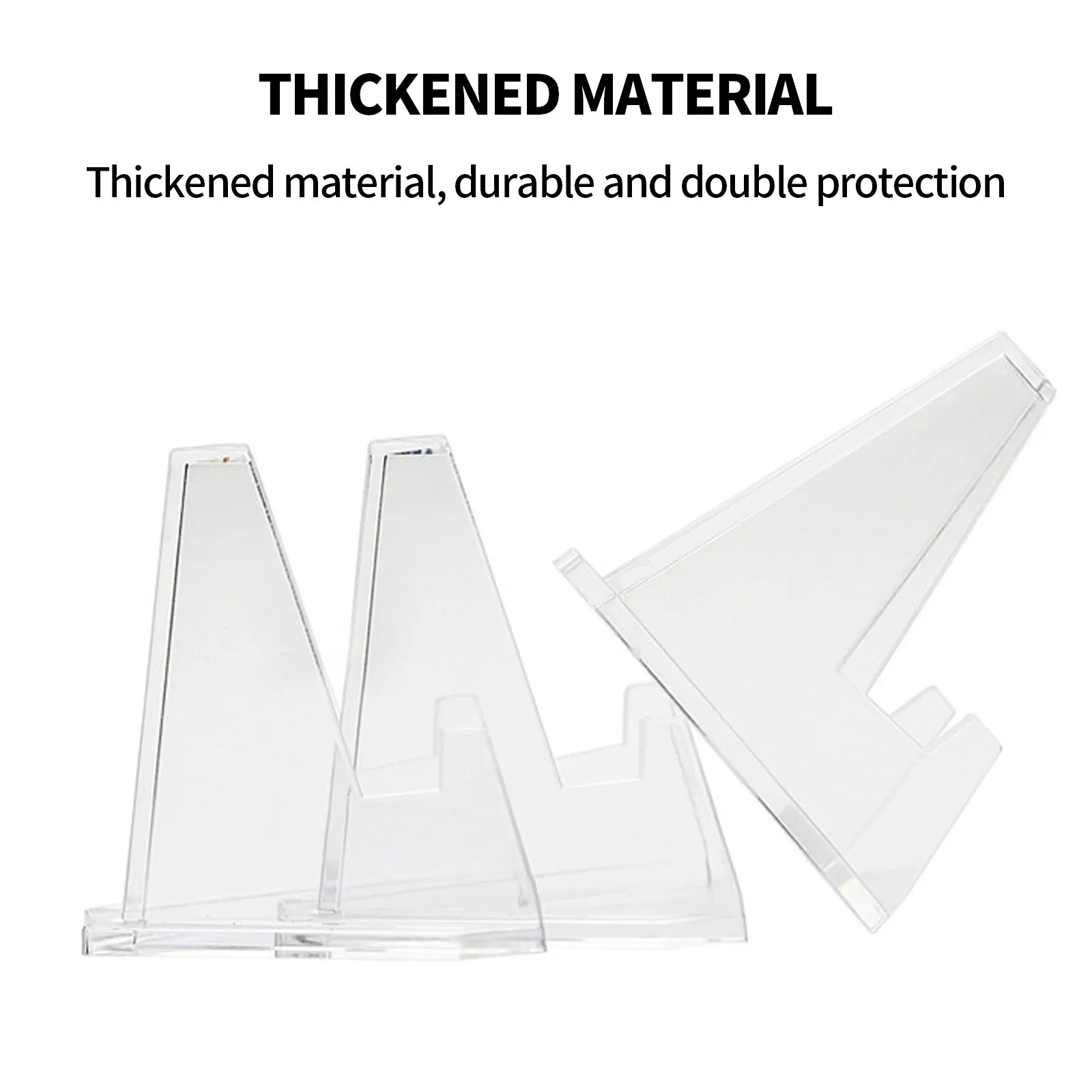 12PCS Acrylic Clear Stand | Trading Card PSA | Pokemon Card Holders Stand