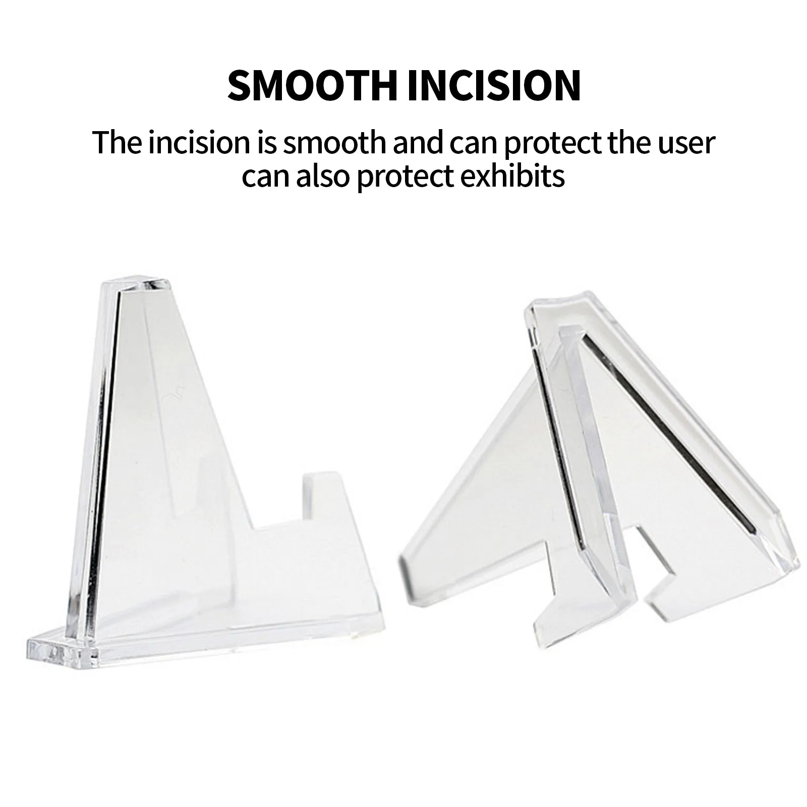 12PCS Acrylic Clear Stand | Trading Card PSA | Pokemon Card Holders Stand