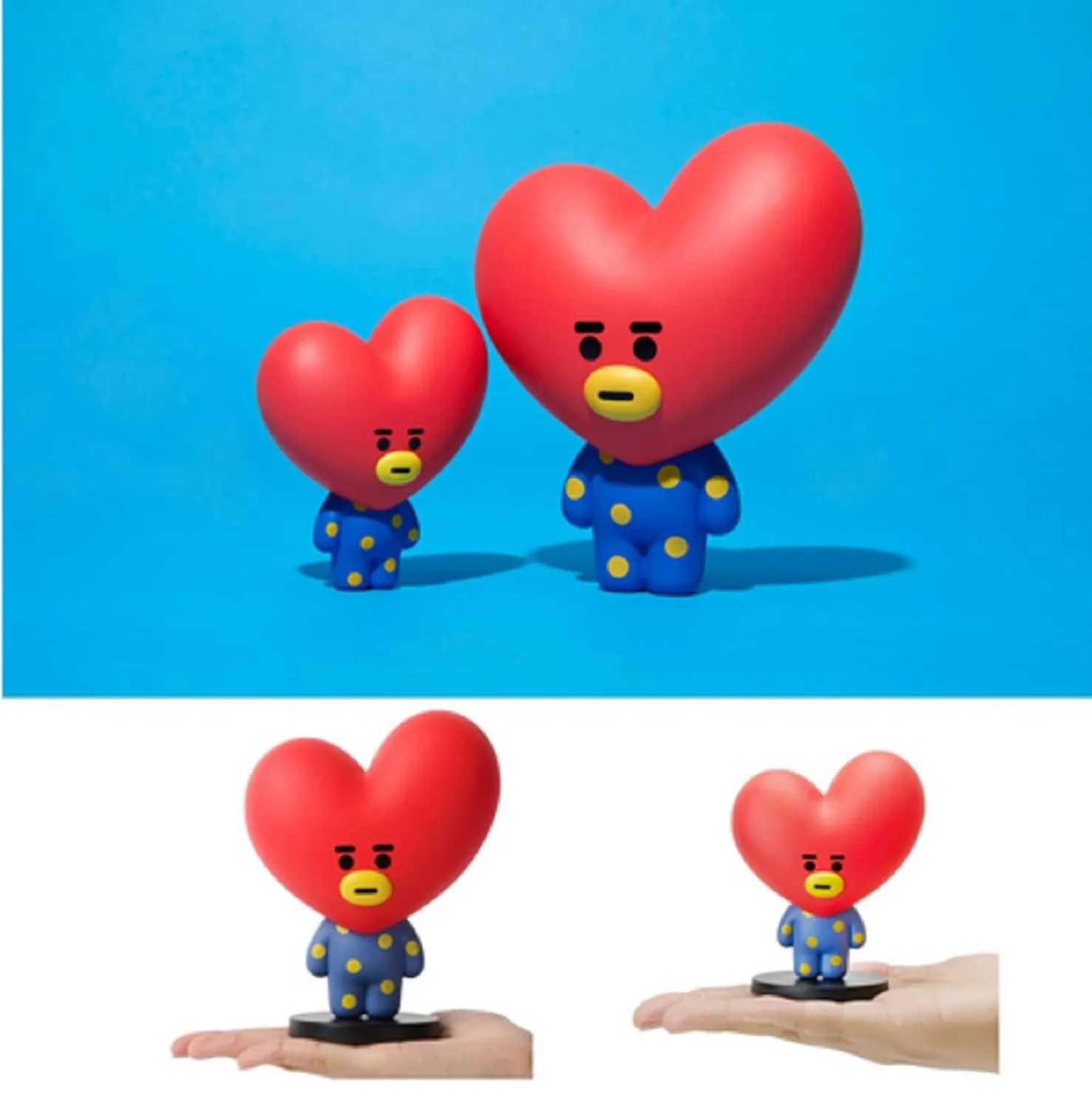 BTS BT21 Dynamite Dolls Cartoon Action Figure Set of 7 | 8 Cm |