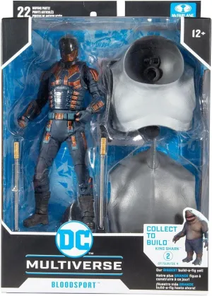 DC Build-A 7 Figures Wave 5 - Suicide Squad Movie -Bloodsport