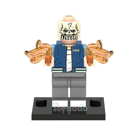 DC Universe - Suicide Squad - El Diablo Custom Minifigure